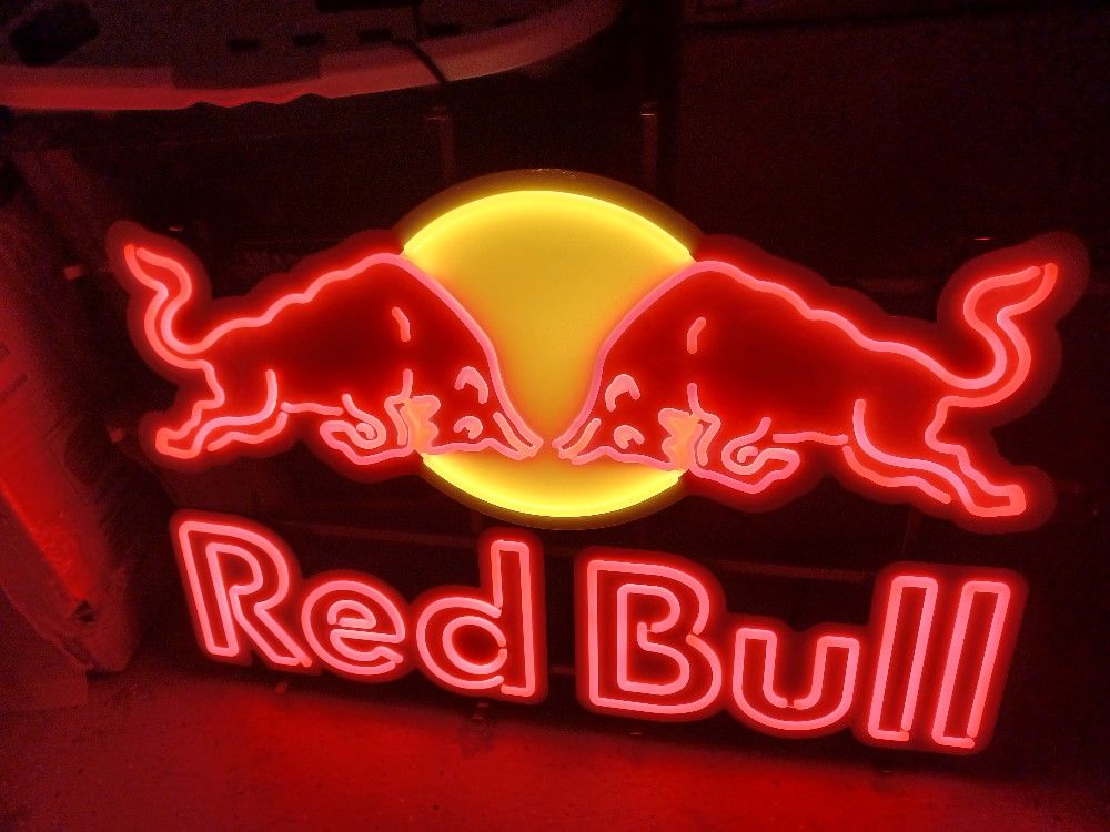 Redbull Light Sign Huge New
