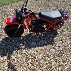 Coleman mini bike.