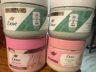 Dove body scrub