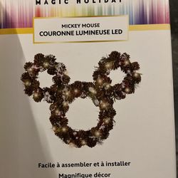 Mickey Mouse Christmas Wreath 