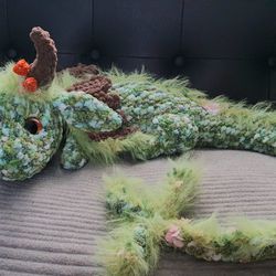 Woodland Crocheted Dragon