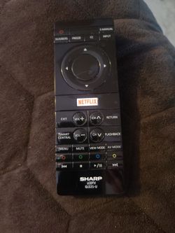 Sharp Remote Control LCDTV GJ221-U