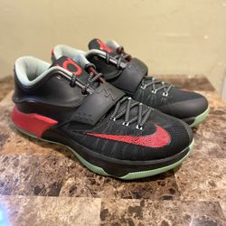 NIKE KEVIN DURANT KD VII 7 BAD GOOD APPLES BLACK RED MINT Size 11:5  Comes with Box 