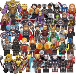 10 Random LEGO Minifigures mystery figure - Marvel, DC, City, Town, Space Themes