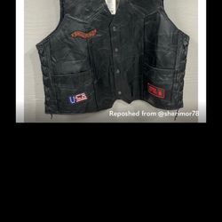 Leather Vest