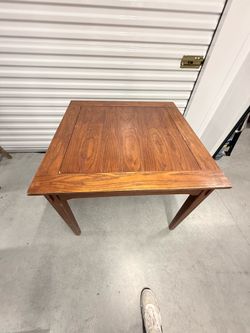 Square  Game Table