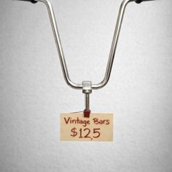 Ape Hangars Chome CRUISER Handlebars Old School Chrome Bars