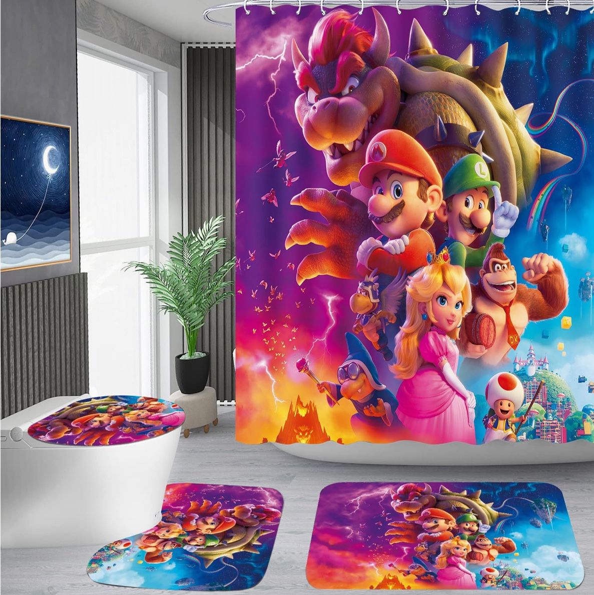 Super Mario Bathroom Set