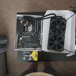 NZXT Water Cooler + Intel i7 10th Gen + MSI Motherboard + 32GB RAM Bundle