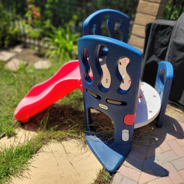 Little Tikes Hide & Slide Climber - Blue and Red
