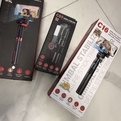 Tripod rotation selfie stick foldable selfie stick selfie stabilizer new anti shake gimbal selfie smart tracking tripod tripods of tiktok facial recog