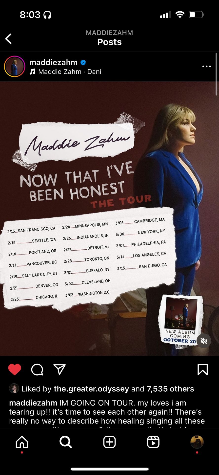 2 Maddie Zahm Concert Tickets Cambridge, MA