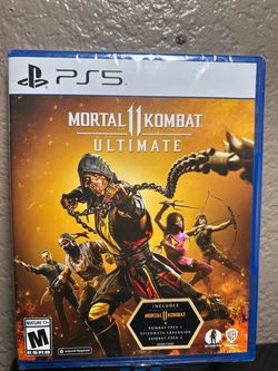 Hey, it’s never been used I’m asking$30 for, Mortal Kombat 11 Ultimate the Playstation 5 it’s brand new