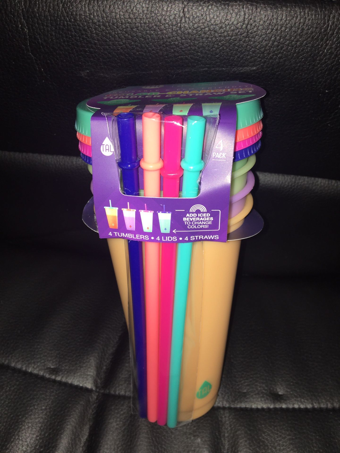 Tal Color Changing Tumblers 4 Pack