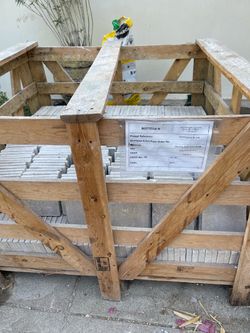 French limestone 6x6 tiles