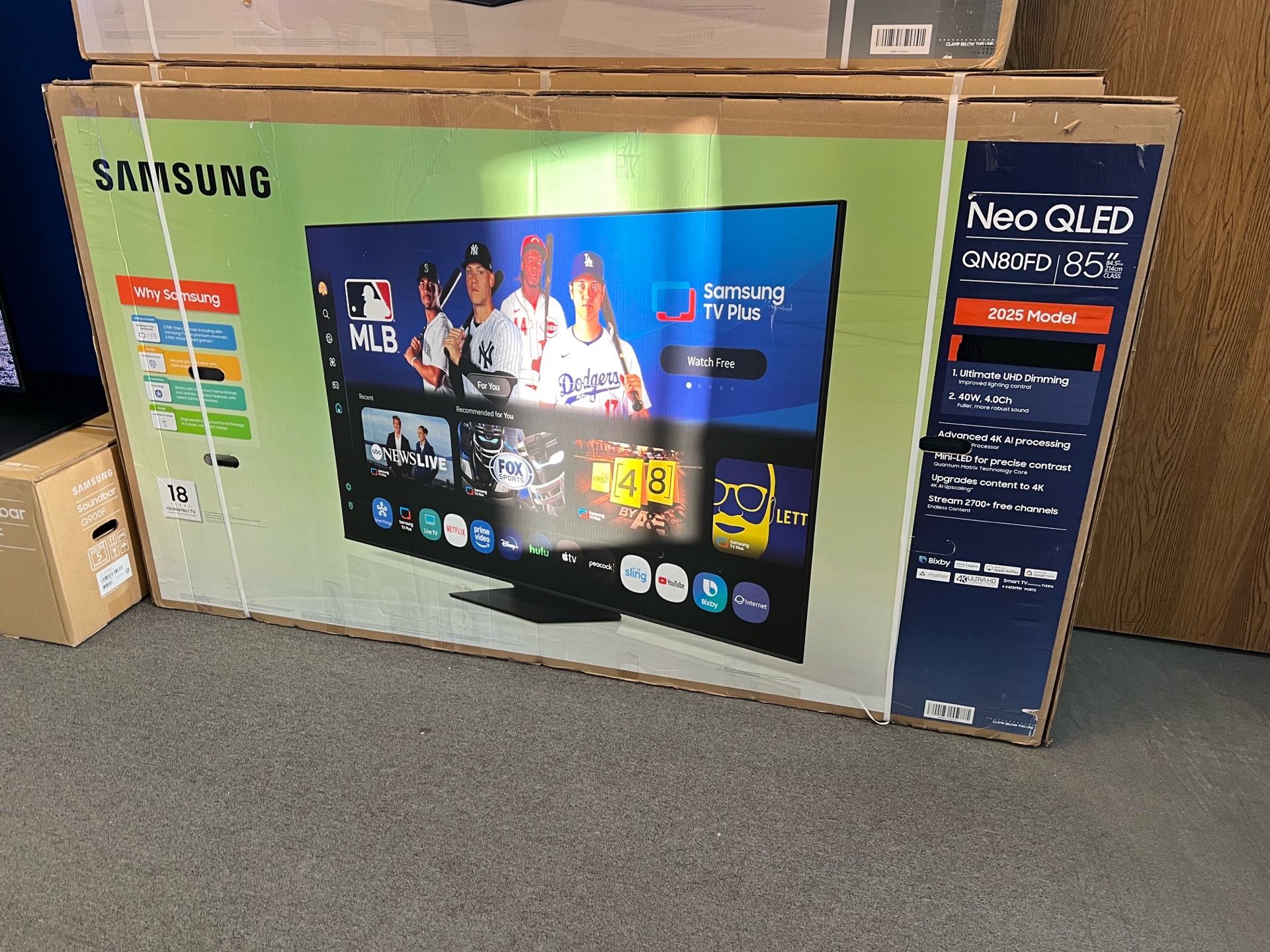 Samsung 85” 4K Neo QLED smart tv