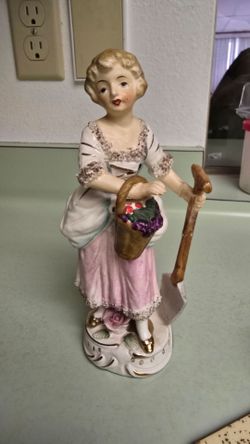 Porcelain statue