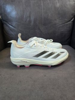 Adidas Adizero Electric+ TPU Baseball Cleat IF8488 Size 8.5 cloud White Pink New