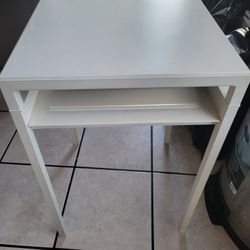 White Side Table