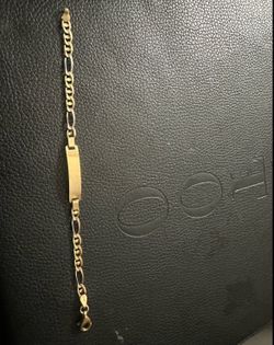 14k baby bracelet
