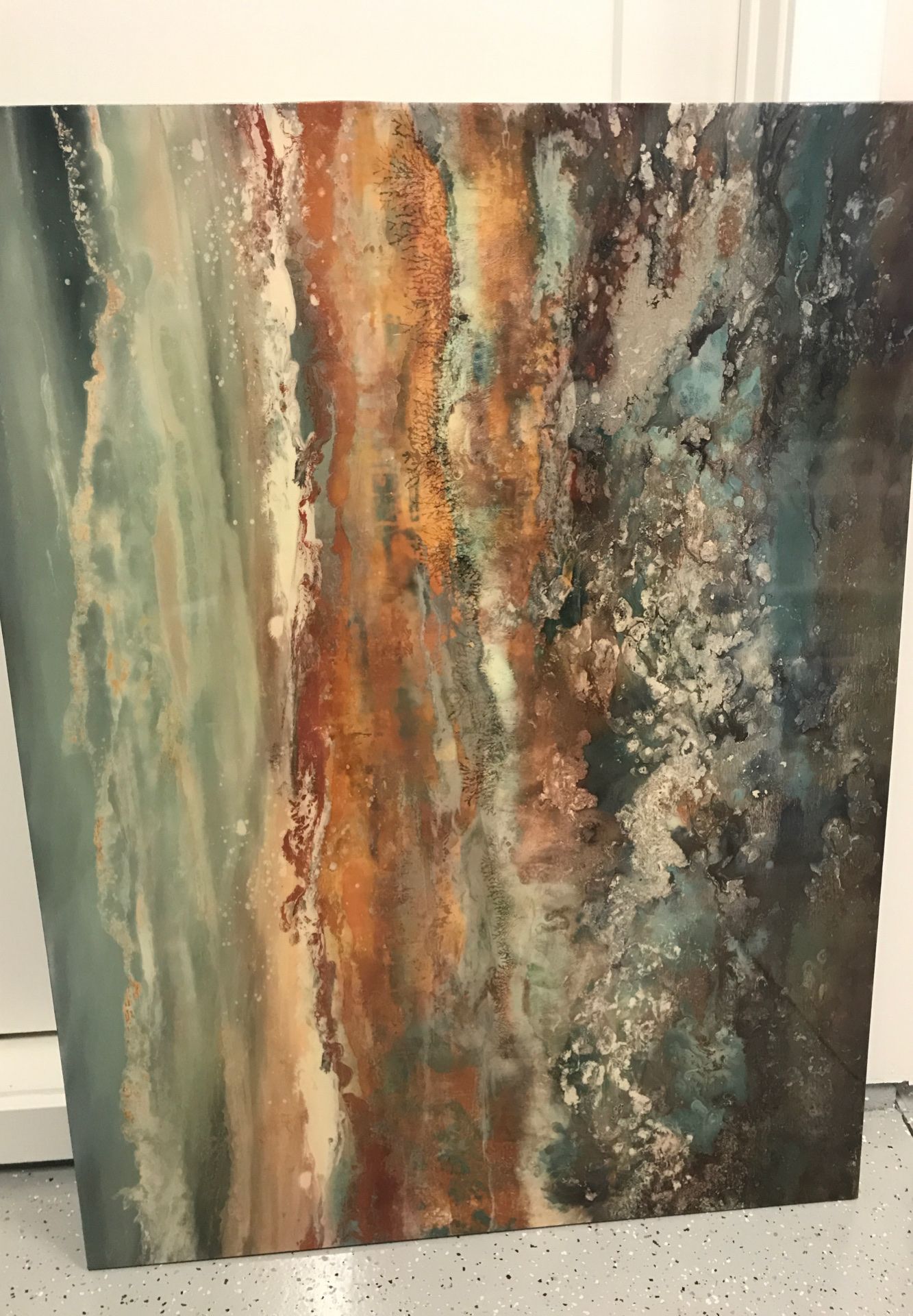 Modern Abstract Art Work, beautiful piece, (47in by 35in ) $30