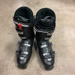 Used Salmon Select HV 80 Ski Boots - Size 9-10 (Read Description)