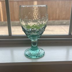 Set Of 7 Antique Bubble Glasses 