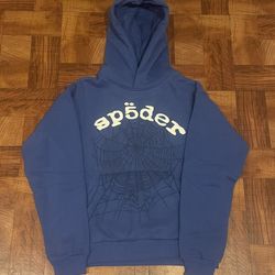 Sp5der Legacy Hoodie ‘Blue’