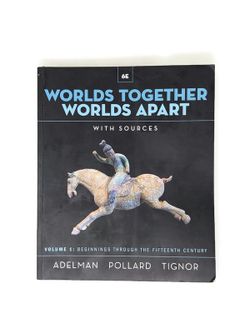 Worlds Together Worlds Apart Textbook