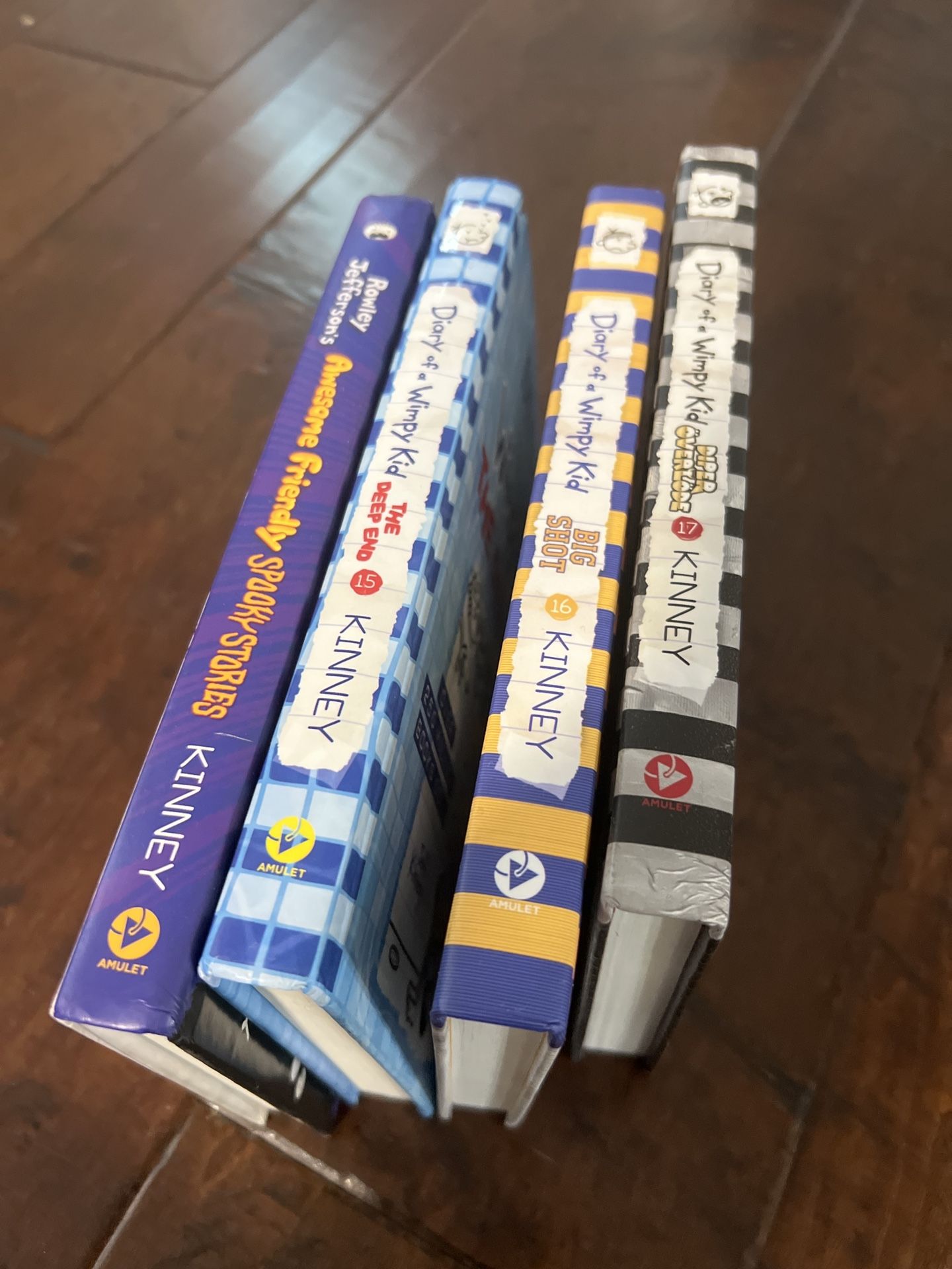 Diary of a Wimpy Kid Books (4 total) – $15 set or $5 each