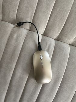 Gold Rechargeable Wireless Optical Mouse