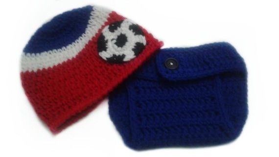 Baby Girl America USA World Cup Soccer Set