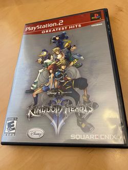 Kingdom Hearts 2 PS2 (Mint Box Manuals)