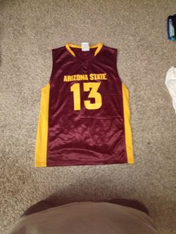 Az State Jersey And White Muscle Shirt