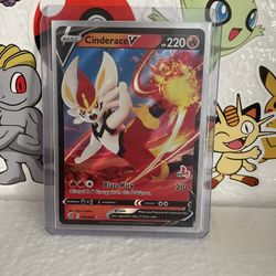 Cinderace V Stamped & Lycanroc