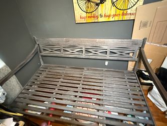 Grey day bed