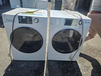 Ge washer and dryer set electric 24w