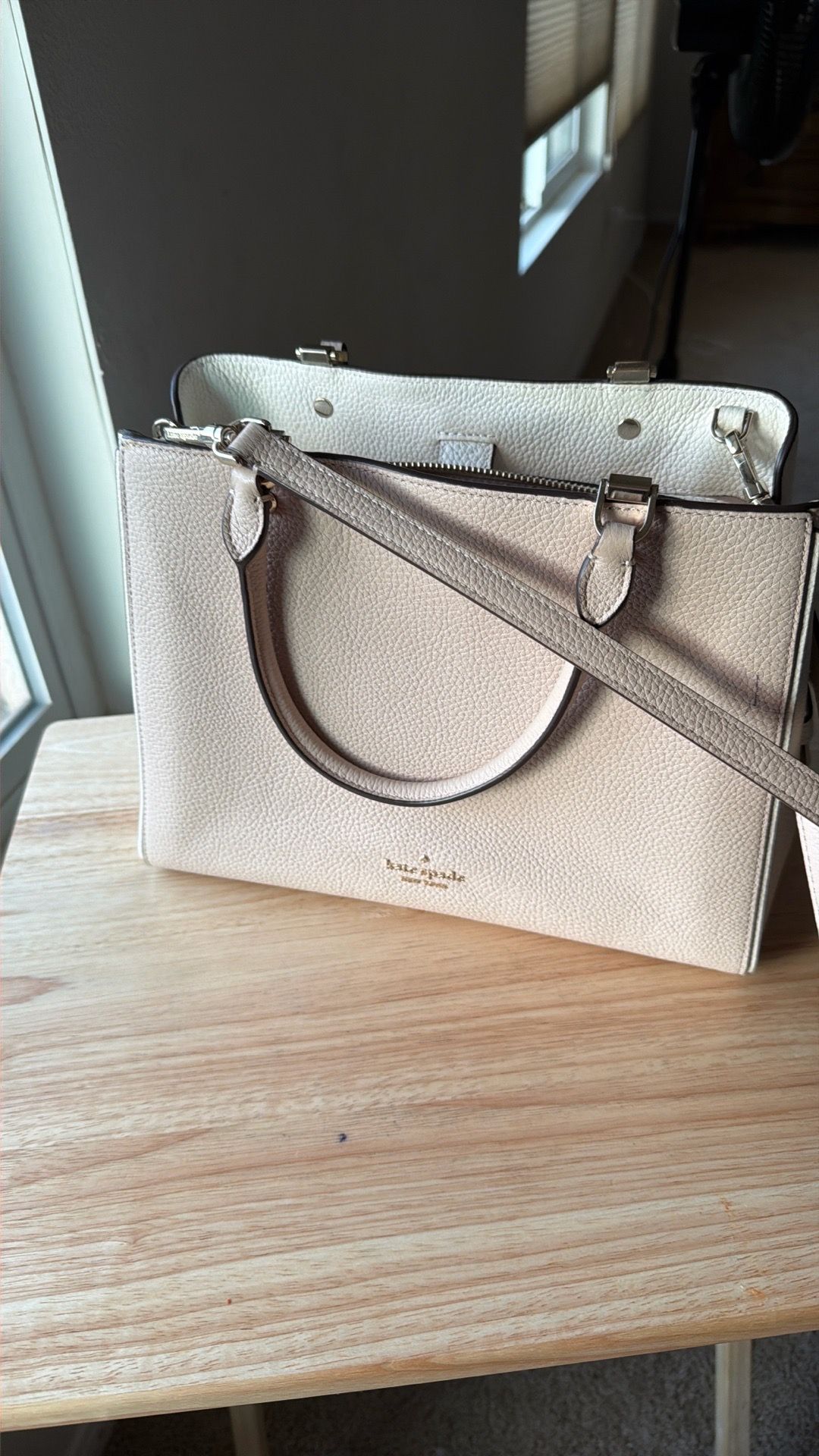 kate Spade beige and pink