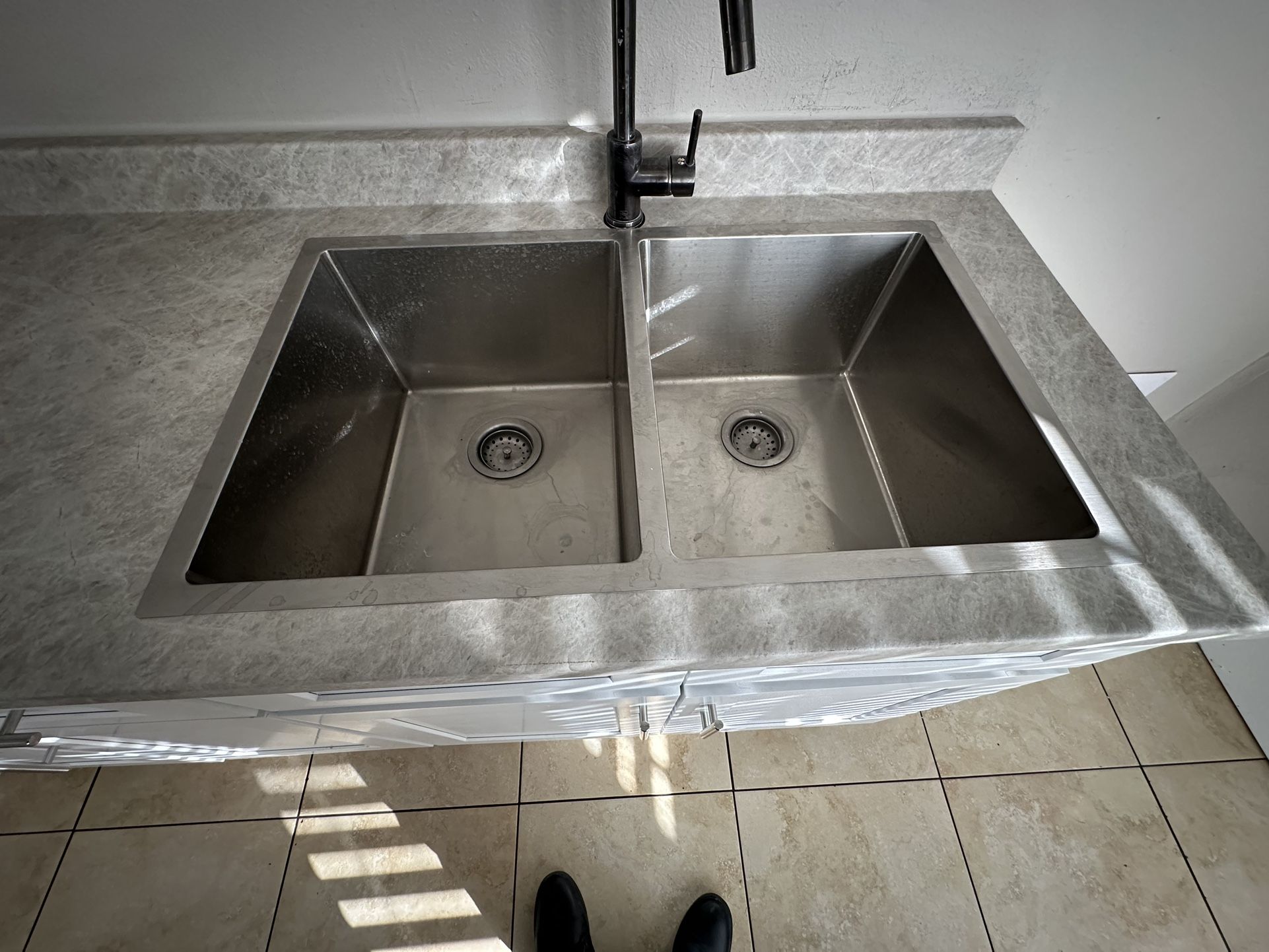 Metal Double Kitchen Sink