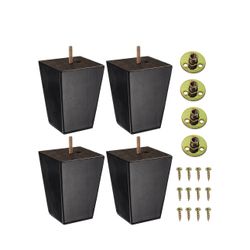 5” WOOD FURNITURE LEGS (SET OF 4)