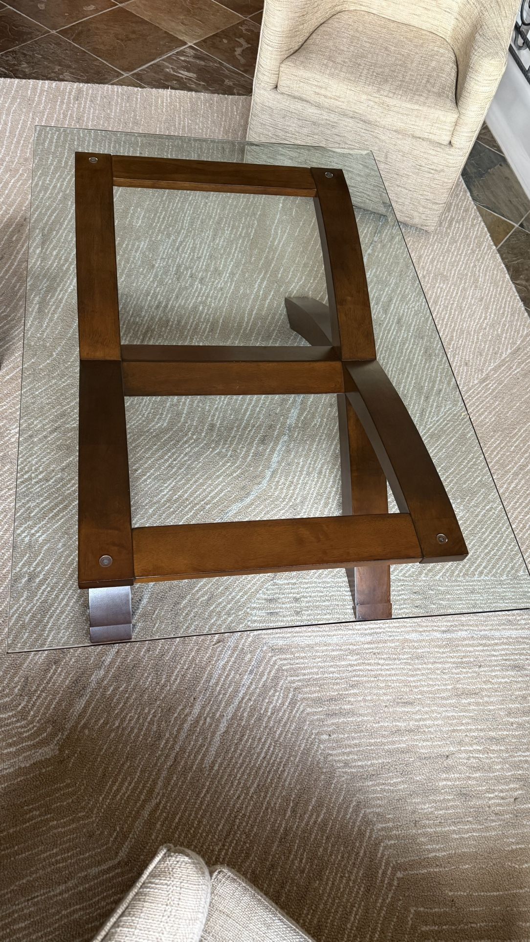 Coffee Table And End Tables 