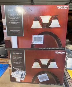 Vanity Lights - (2 Piece Matching Set) Brand-New