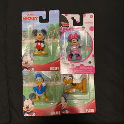 New In Package Disney Toys/Cake Toppers Mickey