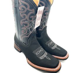Bota Rodeo De Piel Nubuck - Nubuck Leather Rodeo Boots 
