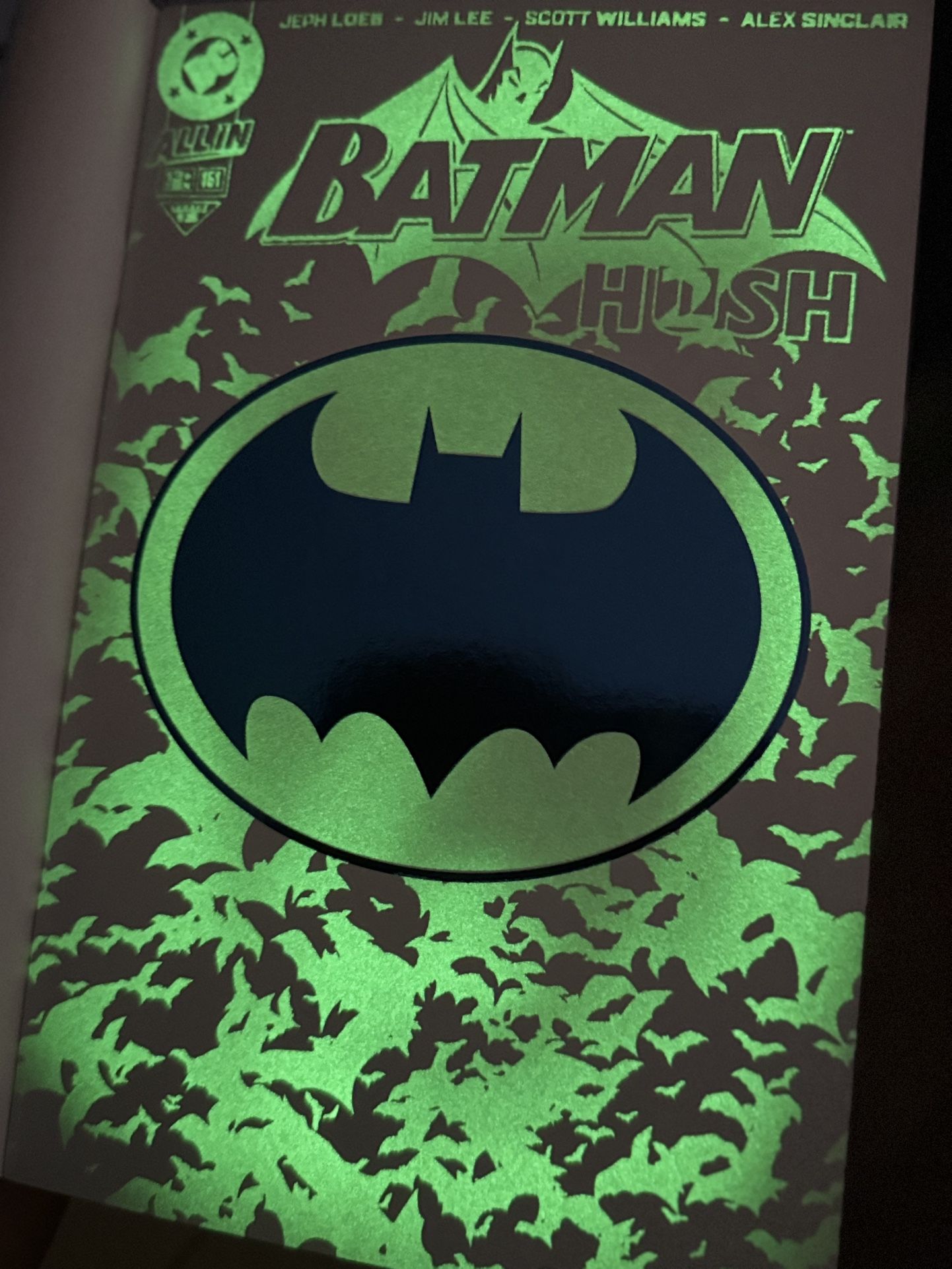 BATMAN H2SH ##161 TRINITY FOIL GLOW IN THE DARK EXCLUSIVE