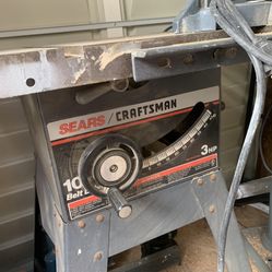 Craftsman Table Saw 