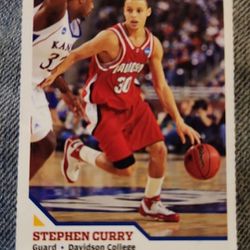Stephen Curry Davidson College Card