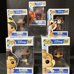 Disney Aladdin Funko Pops