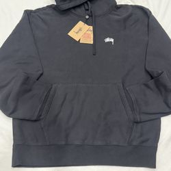 Black Stussy hoodie