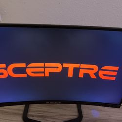 25” spectre curved monitor 
